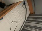 Elektrisch hooglaag bed ziekhuisbed, 90 cm, Gebruikt, Eenpersoons, Bruin