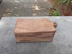 Houten bakje india, Ophalen