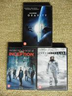 Interstellar + Gravity + Inception DVD pakket, Vanaf 16 jaar, Ophalen of Verzenden, Zo goed als nieuw, Science Fiction