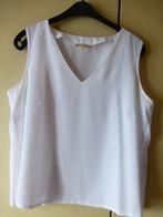 Blouse met bloemen+witte topset T:44, Kleding | Dames, Topjes, Ophalen of Verzenden, Zo goed als nieuw, Maat 42/44 (L), Wit