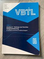 Analyse 3: verloop van functies en integraalrekening  (VBTL), Boeken, Gelezen, ASO, Wiskunde A, Die keure
