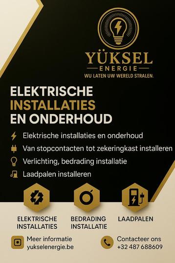  Elektrische installaties & onderhoud – Particulier beschikbaar voor biedingen