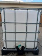 Ibc container, regenton, watervat 1000 liter, Ophalen, Zo goed als nieuw, Kunststof