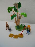 PLAYMOBIL 4854 koala en kangoeroe met verzorger, Ophalen of Verzenden, Zo goed als nieuw, Complete set