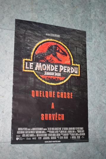Jurassic Park Lost World film poster uit 1996 beschikbaar voor biedingen