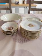 Service à dessert en porcelaine de Bavière, Ophalen, Zo goed als nieuw, Porselein, Compleet servies