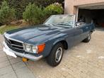Mercedes 450 SL r107, Auto's, 8 cilinders, Cabriolet, Blauw, Leder en Stof