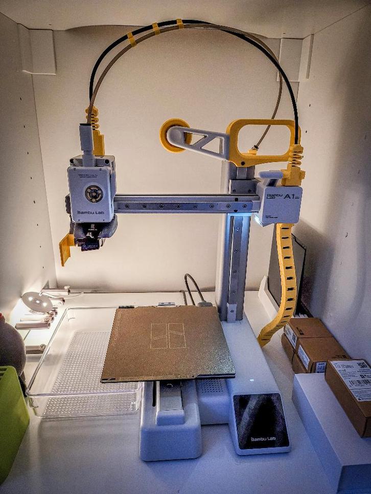 Bambu A1 Mini 3D Printer, Computers en Software, 3D Printers, Gebruikt, Ingebouwde Wi-Fi, Ophalen