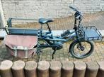 TERN GSD 1e gen antraciet long tail plooifiets + accessoire, Ophalen, Zo goed als nieuw, 50 km per accu of meer, Overige merken