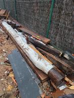 Stevige houten draagbalken, Ophalen