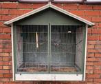 VOLIÈRE + 2 PERRUCHES, Dieren en Toebehoren, Vogels | Parkieten en Papegaaien, Parkiet