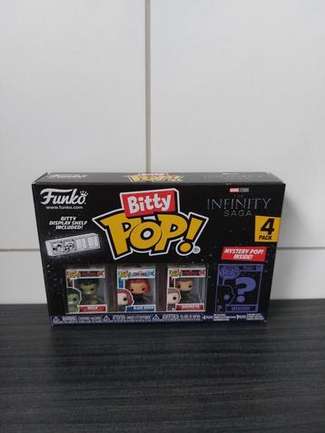 Lot de 4 pièces scellées Bitty Pop, Enlèvement ou Envoi, Neuf