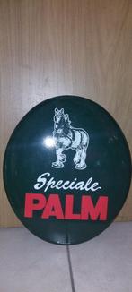 Emaillebord Palm bier (Emaillerie Belge), Reclamebord, Plaat of Schild, Gebruikt, Ophalen of Verzenden, Palm