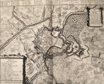 PLAN DE LA VILLE DE MENIN - 1729, Antiek en Kunst, Kunst | Etsen en Gravures, Ophalen of Verzenden