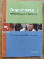 Zo Geschreven 1 en 2 leerwerkboek, Ophalen of Verzenden, Zo goed als nieuw, Nederlands
