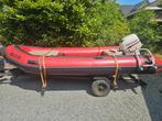 Mariner 430 Hypalon rib. Johnson 35pk of Evinrude 9,9pk, Watersport en Boten, Rubberboten, Zo goed als nieuw, Benzine, Minder dan 70 pk