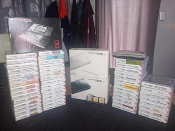 Lot nintendo console ds + 51 jeux  beschikbaar voor biedingen