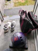 Bowling bal+schoenen (42)+ zak, Sport en Fitness, Bowlen, Ophalen, Gebruikt, Bal