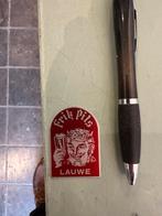 Petite assiette métallique Frik Pils - Bleu, Enlèvement ou Envoi, Utilisé, Panneau, Plaque ou Plaquette publicitaire, Autres marques