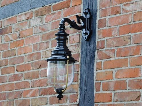 wandlantaarn , rond glas, Antiek en Kunst, Curiosa en Brocante, Ophalen of Verzenden