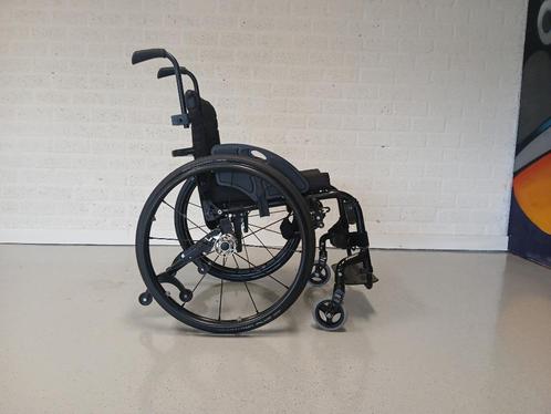 Actief rolstoel, vast frame (Quickie Argon²) Spinergy wielen, Divers, Chaises roulantes, Comme neuf, Enlèvement ou Envoi