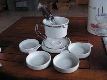 Set Chocofun om chocoladefondue te maken. beschikbaar voor biedingen