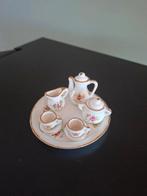Miniatuurdinette van Delfts porselein. VLEKKELOOS, Antiek en Kunst, Ophalen of Verzenden