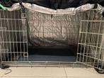 Grande cage pour chien + housse, Animaux & Accessoires, 65 à 100 cm, Enlèvement, 110 cm ou plus, Niche à chien