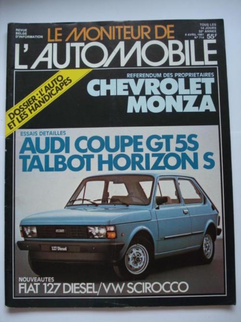 Le Moniteur de l'automobile 714, Boeken, Auto's | Folders en Tijdschriften, Gelezen, Algemeen, Verzenden