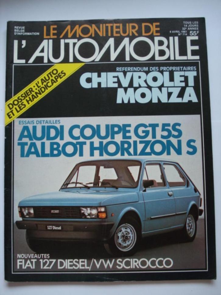 Le Moniteur de l'automobile 714, Boeken, Auto's | Folders en Tijdschriften, Gelezen, Algemeen, Verzenden