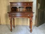 Sierlijke vintage secretaire bureau, Ophalen, Gebruikt, Antiek