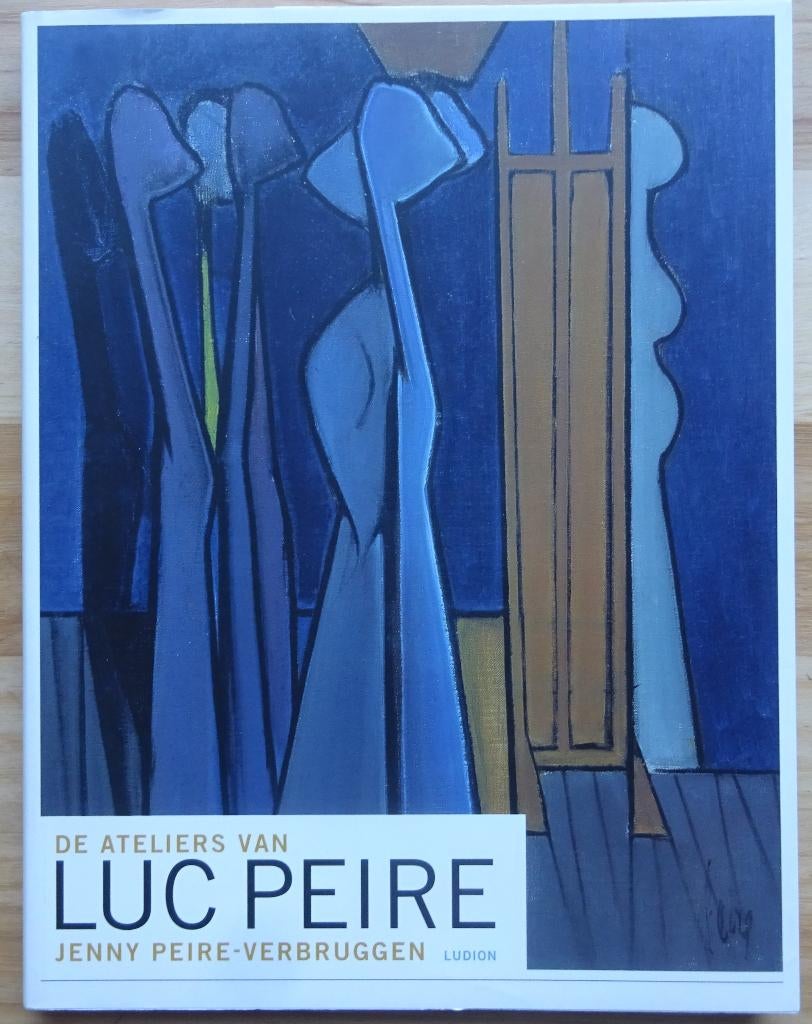 Luc Peire, de ateliers, Ludion, 2001, Boeken, Kunst en Cultuur | Beeldend, Nieuw, Schilder- en Tekenkunst, Ophalen of Verzenden