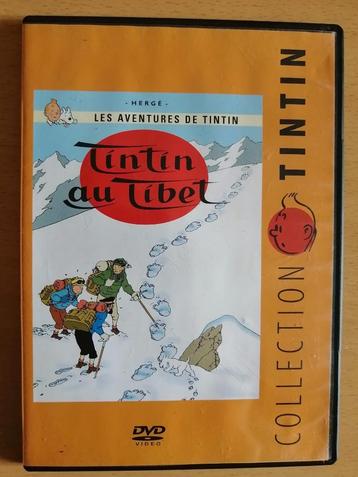 DVD Tintin au Tibet de Hergé - dessin animé beschikbaar voor biedingen