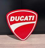 UNIEK HOUTEN DUCATI BORD 38X42, Ophalen of Verzenden