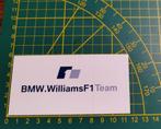 Sticker F1 BMW Williams logo, Verzamelen, Ophalen of Verzenden