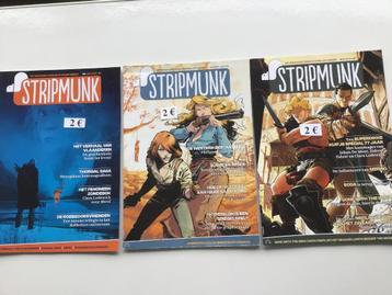 3 strips van Stripmunk aan 2 euro per strip beschikbaar voor biedingen