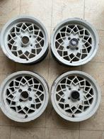 4 x 13inch alu velgen Monza Austin Mini, Particulier, Mini, Te koop, Rood