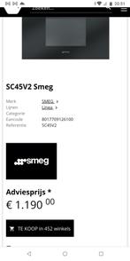 Smeg stoomoven, Elektronische apparatuur, Ophalen