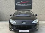 Peugeot 407 Coupé 3.0 HDi V6 SPORT (bj 2011, automaat), Auto's, Zwart, Parkeersensor, Zwart, Leder