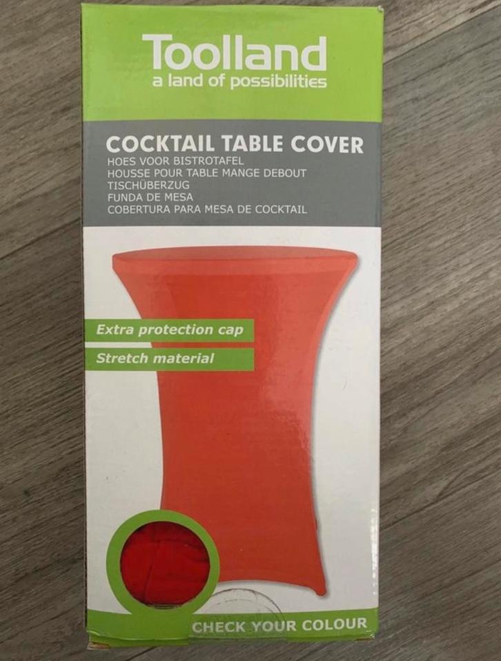 Housse pour mange-debout - rouge, Maison & Meubles, Tables | Tables mange-debout, Comme neuf, Enlèvement ou Envoi