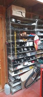 rekken voor in garage of tuinhuis, Ophalen, Gebruikt, Metaal, Tuinhuis