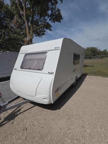 Sterckeman starlett 470PE stappelbed 6 pers, Sterckeman, Particulier, Auvent, Siège de train