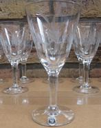 10 kristallen glazen - Doyen - 13.5 x 7 cm - € 40, Verzamelen, Ophalen, Zo goed als nieuw, Overige typen