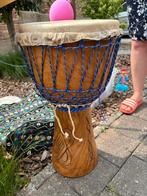 Djembe, Ophalen, Gebruikt