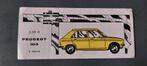 Sticker autocollant Peugeot 104 vintage, Ophalen of Verzenden, Gebruikt