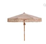 Bohemian handgeknoopte parasol, Tuin en Terras, Nieuw, Parasolvoet, Ophalen of Verzenden, 2 tot 3 meter