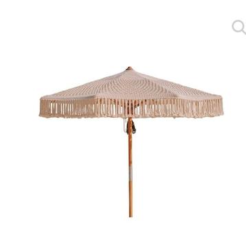 Bohemian handgeknoopte parasol 