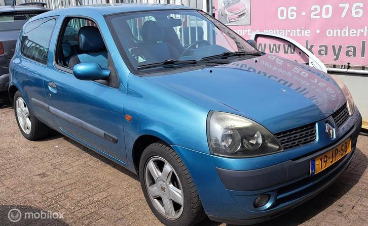 Renault Clio 1.2-16V Expression, Auto's, Renault, Te koop, Clio, ABS, Airbags, Alarm, Boordcomputer, Centrale vergrendeling, Elektrische buitenspiegels