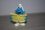 Zanger smurf , 1978 , variant , Blanco muziekblad , schleich, Collections, Schtroumpfs, Enlèvement ou Envoi, Comme neuf, Schtroumpf Musicien