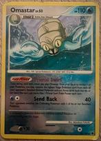 Pokémon kaart Omastar, Hobby en Vrije tijd, Verzamelkaartspellen | Pokémon, Ophalen of Verzenden, Zo goed als nieuw, Losse kaart